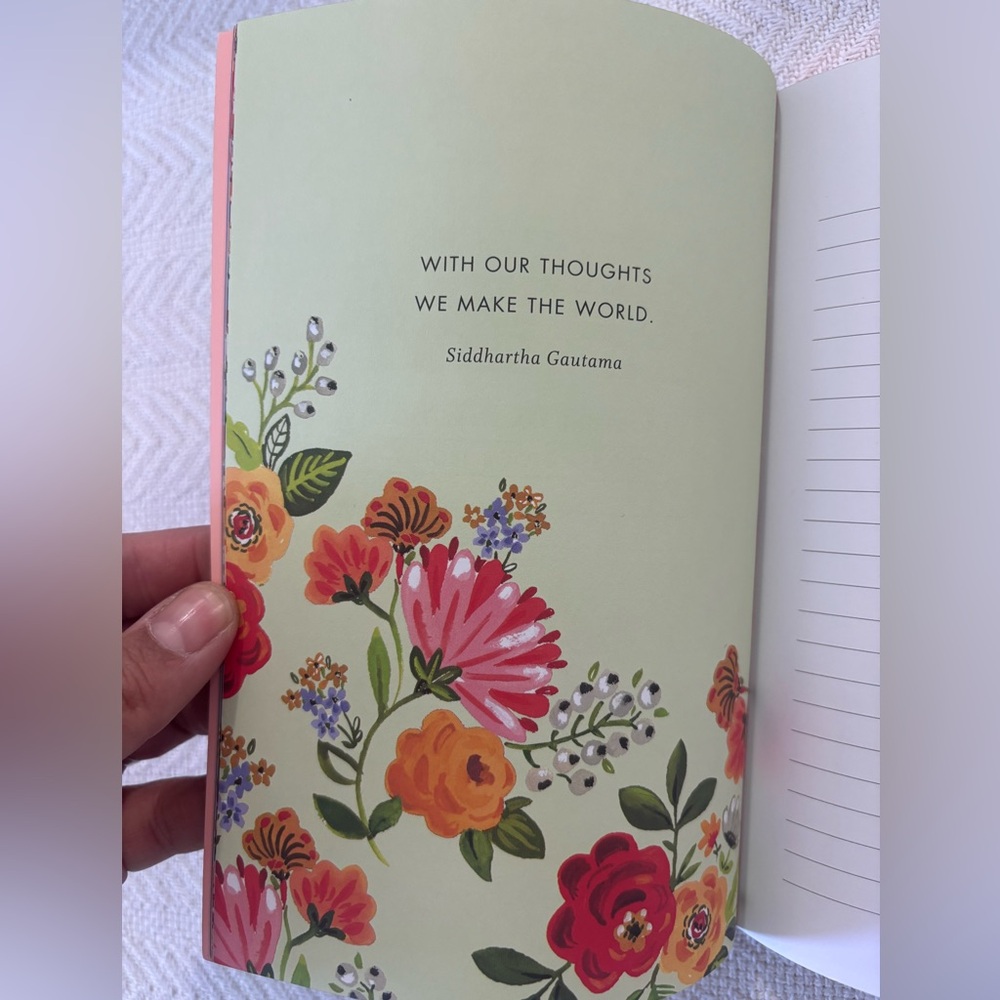 💜My Beautiful Life Guided Journal - Floral Black - Picture 4 of 9